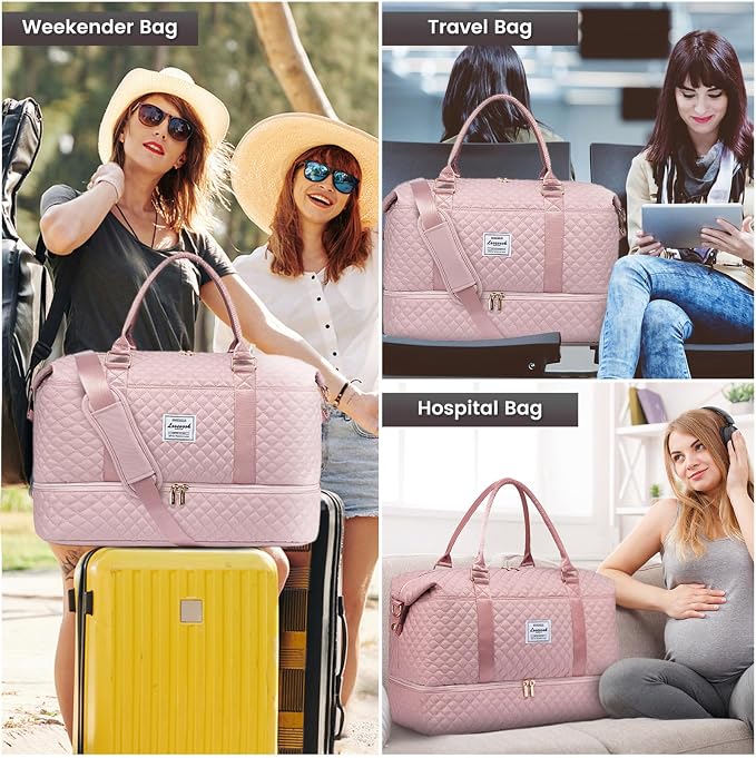 LOVEVOOK Travel Duffle Bag, Weekender Bags - Image 6