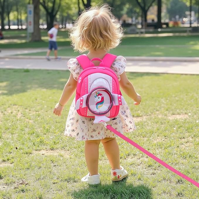 Padgene Toddler Backpacks Kids Preschool Backpack Waterproof Neoprene Animal - Image 2