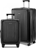Premium Carry On Luggage, 20Inch&29 Inch Top Opening Airline Approved ABS+PC by Unknown