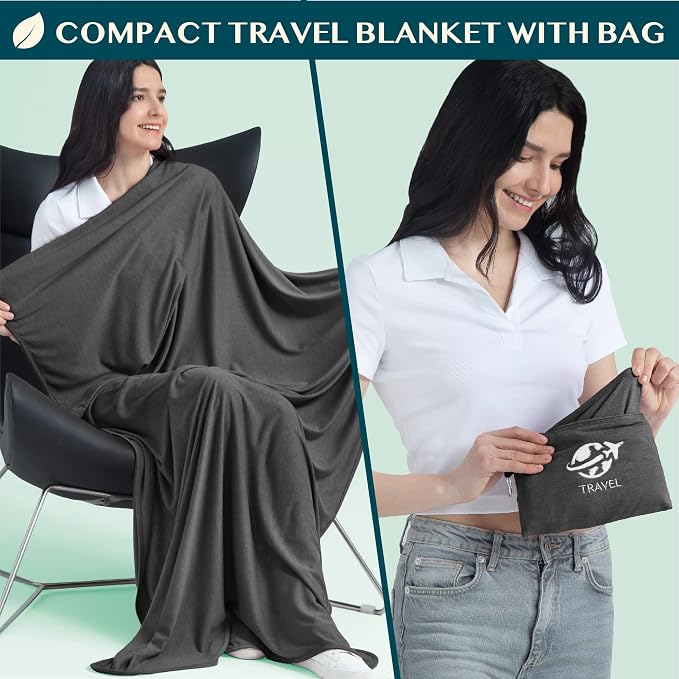 PAVILIA Travel Blanket Airplane Compact - Image 2