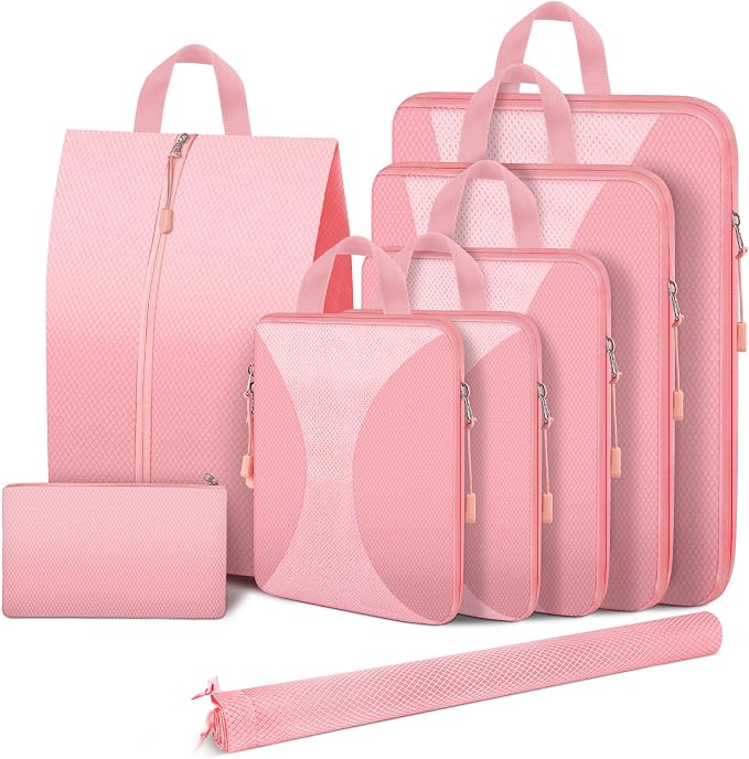 8 Set Compression Packing Cubes by Attmu