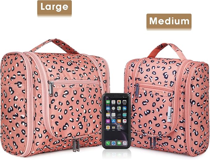 Narwey Hanging Cheetah Toiletry Bag - Image 2