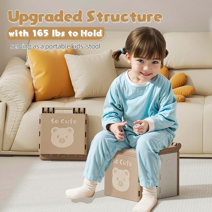 Travel Potty for Toddler with 3 Rolls Liners, Foldable Car Potty for Toddlers - Image 6