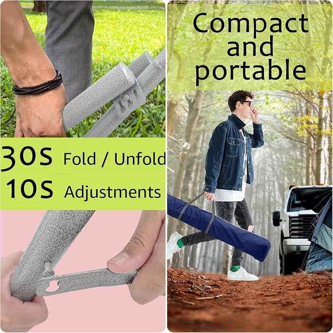Tranquillo Ultimate Relaxation Portable Hammock Stand, Foldable Hammock Stand - Image 5