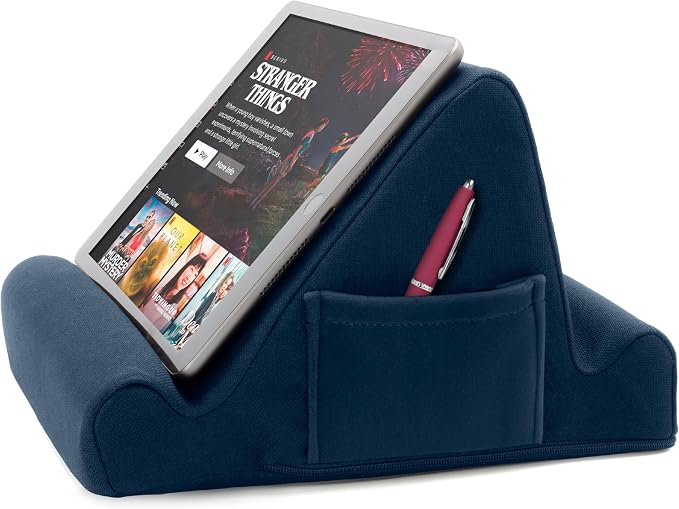 Brookstone, Memory Foam Lap Desk Tablet Holder, Holds Phones, E-Book Readers by Brookstone