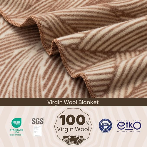 100% Wool Blanket, Military Wool Blanket, Sporting Events, Survival Kits - Image 2