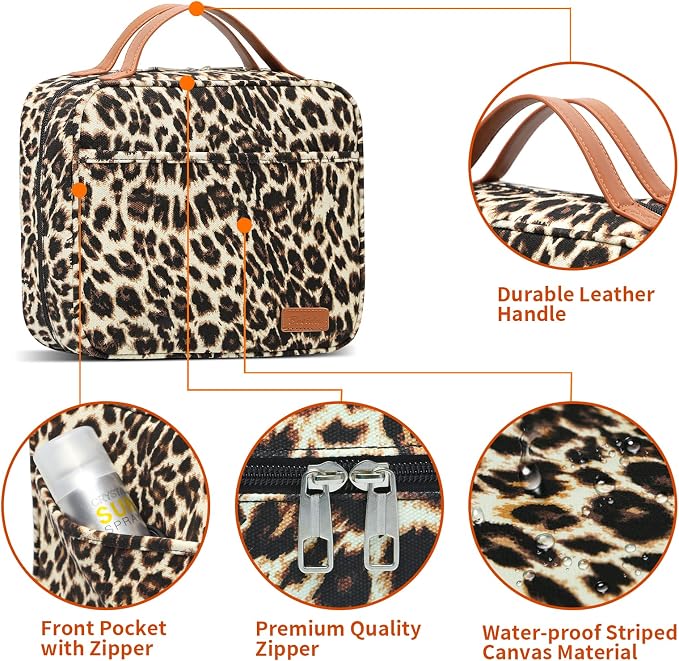 Hanging Travel Toiletry Bag, Large Capacity Cosmetic Travel Toiletry Organizer - Image 5