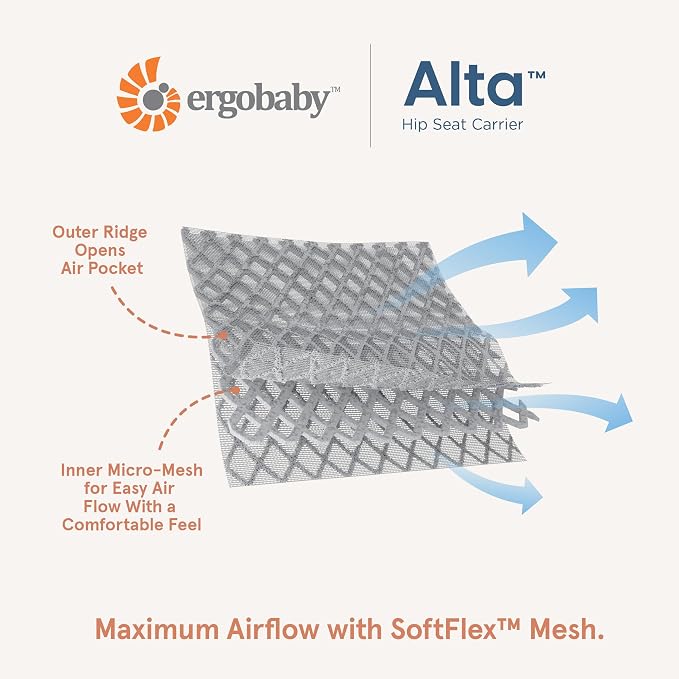 Ergobaby Alta 2-in1 Hip Seat and Carrier - Image 7