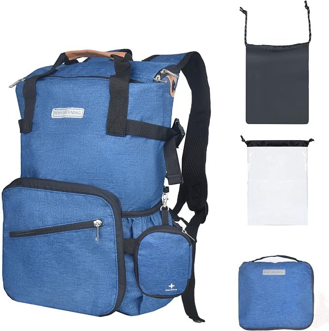 35L Foldable Waterproof Backpack by BEMYGREENBAG