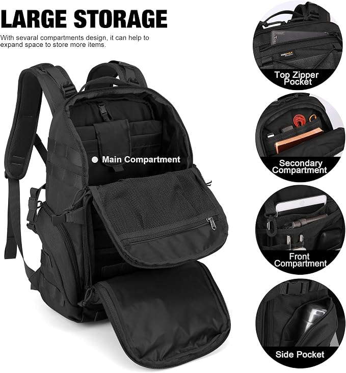 Mardingtop 30L Molle Military Backpack, Tactical Backpack - Image 8