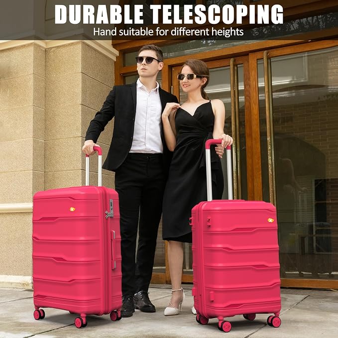 Carry On Luggage 22x14x9 Airline Approved, Hard Shell Suitcase - Image 3