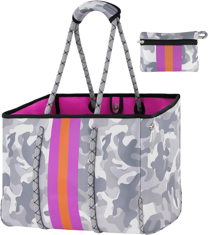 QOGiR Neoprene Multipurpose Beach Bag Tote by QOGiR