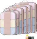 6 Set Compression Packing Cubes by OlarHike