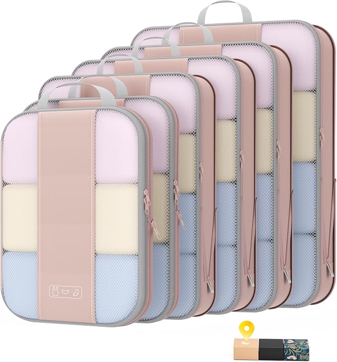 6 Set Compression Packing Cubes by OlarHike
