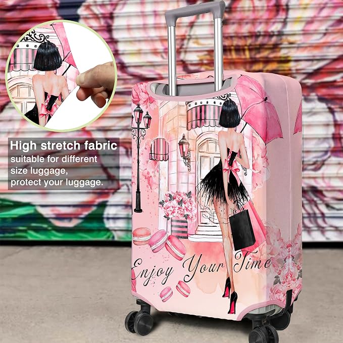 Travel Luggage Cover Suitcase Protector Fits 18-32 Inch Wheel Covers - Image 4