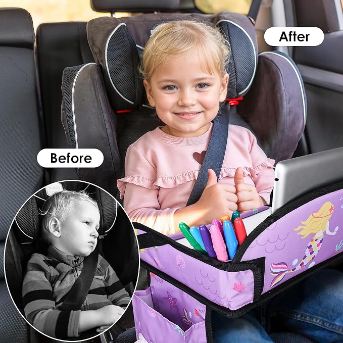 Kids Travel Tray for Airplane - Image 2