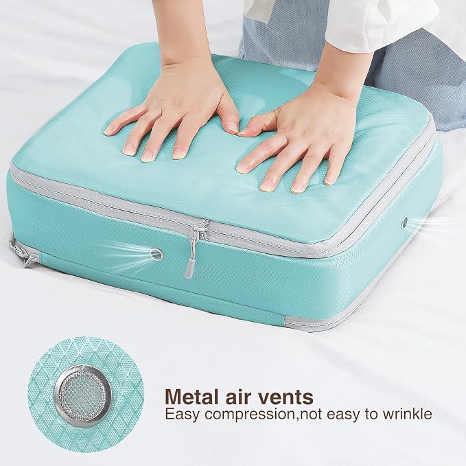 DIMJ Clothes Storage Bag 8 Pack, 19L Compression Storage Bags - Image 5