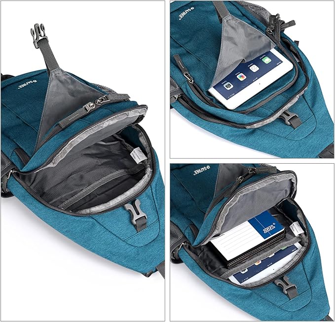 G4Free Sling Bag RFID Blocking Sling Backpack Crossbody Chest Bag Daypack - Image 9