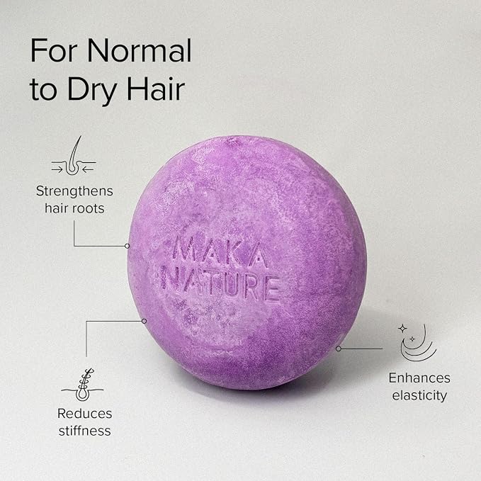 Maka Nature Low-Carbon Shampoo Bar | Korean K-Beauty Haircare - Image 3