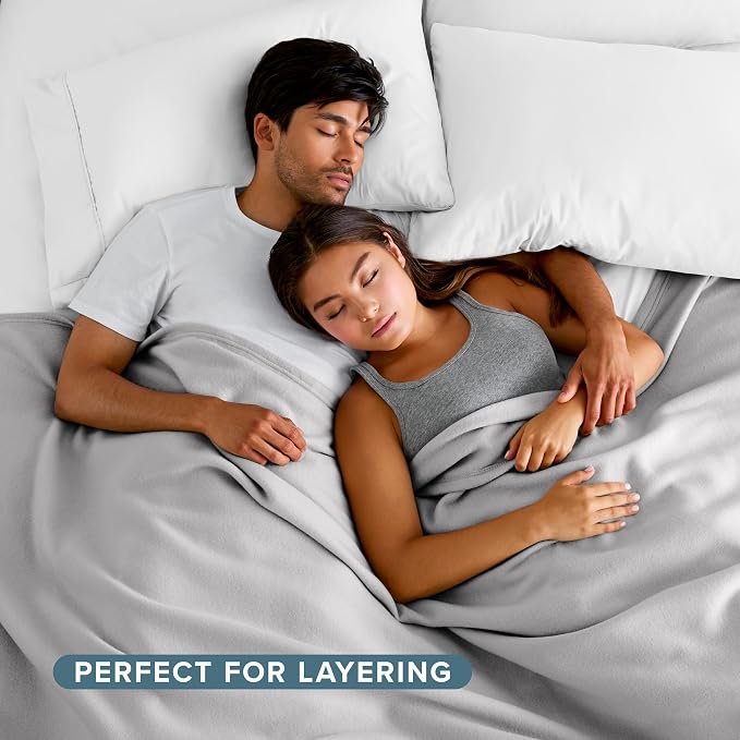 Bare Home Polar Fleece Blanket - Image 5