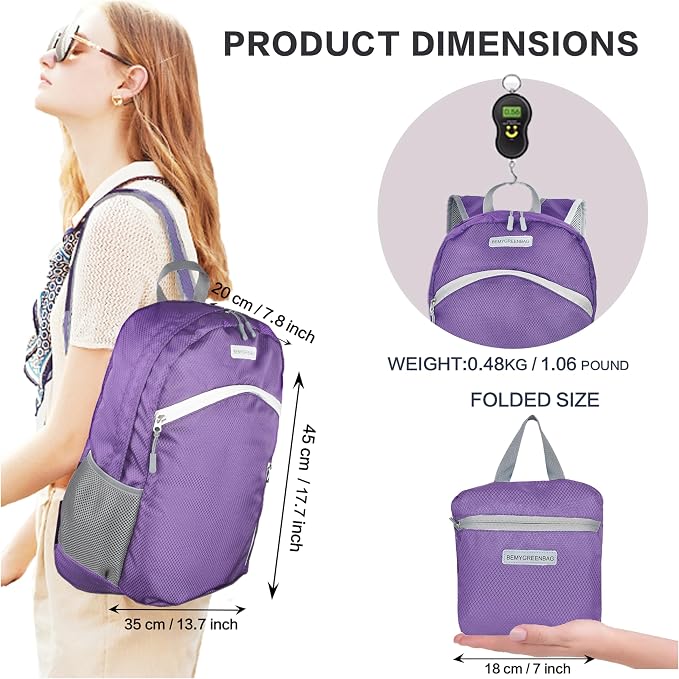 35L Foldable Waterproof Backpack - Image 2