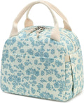 Bluboon Lunch Bag for Women Men Cute Corduroy Lunch Tote Bags Reusable by BLUBOON