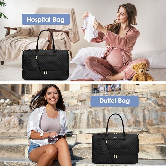 Travel Weekender Duffle Bag for Women - Image 9