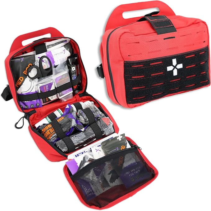 Lightning X Rip-Away Officer's Patrol Tactical Gunshot & Trauma IFAK Kit - Image 3