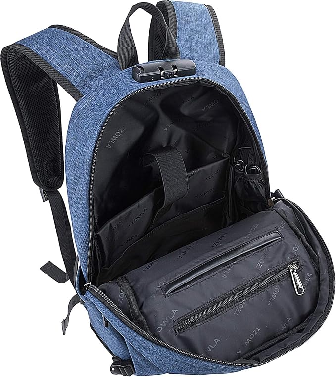 Tzowla Business Laptop Backpack Anti-Theft Backpack - Image 3
