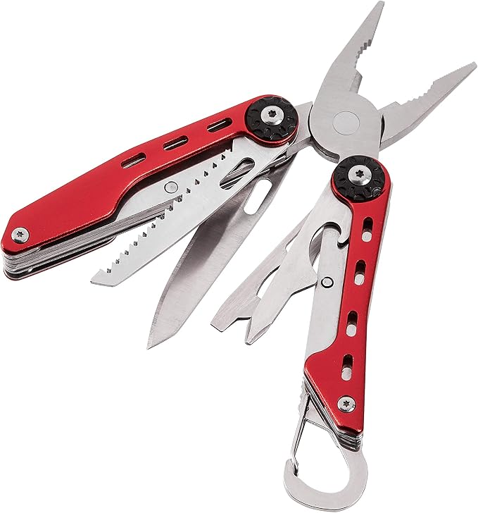 Amazon Basics 10-in-1 Stainless Steel Multitool Safety Lock - Image 2