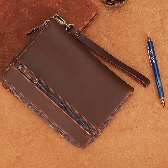 STAR VISTA Lorenzo Full Grain Leather Family Passport Wallet - Image 3