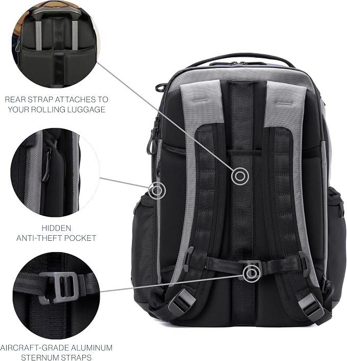Travelpro Altitude Large Expandable Travel Laptop Backpack 30-36L, 16 Inch - Image 5