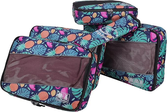 5 Set Packing Cubes for Travel Large Suitcase Luggage Organizer Bags Travel - Image 2