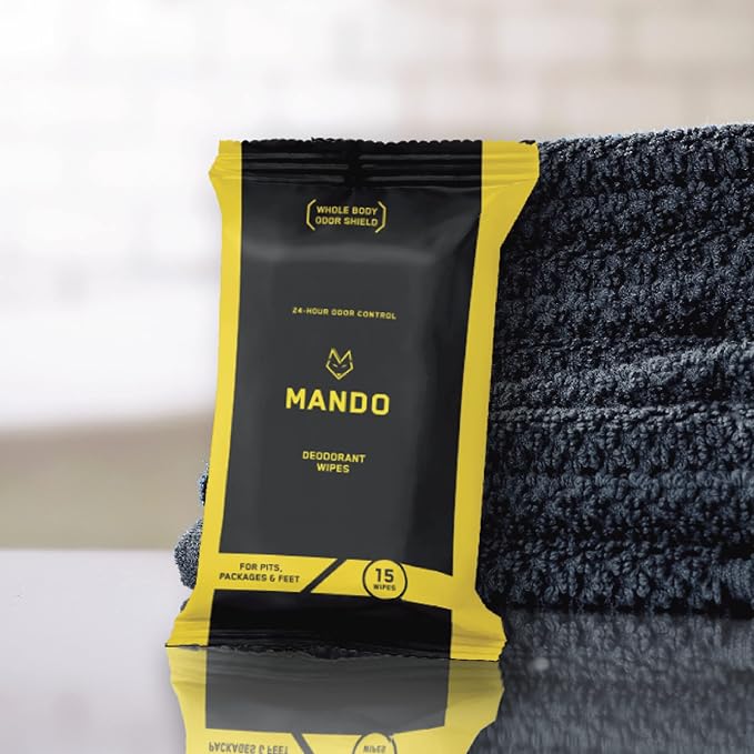Mando Deodorant Wipes - Image 6