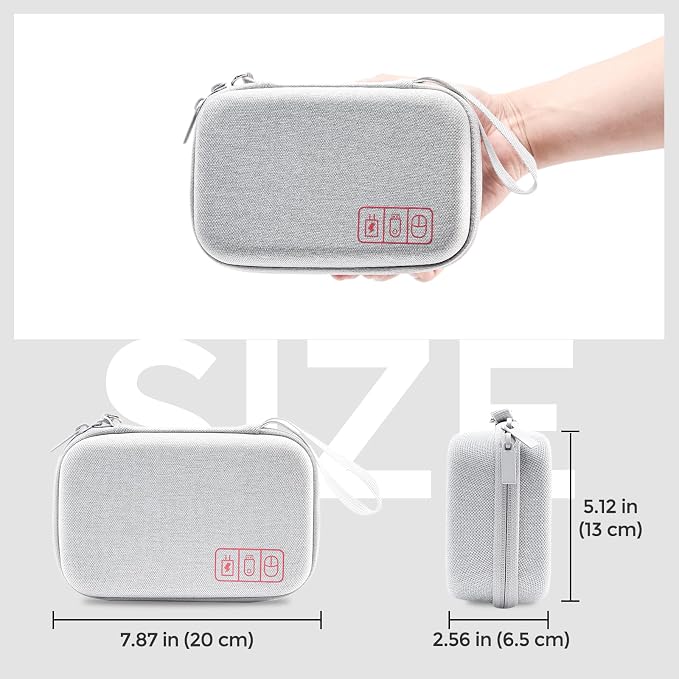 ProCase Hard Travel Electronic Organizer Case - Image 5