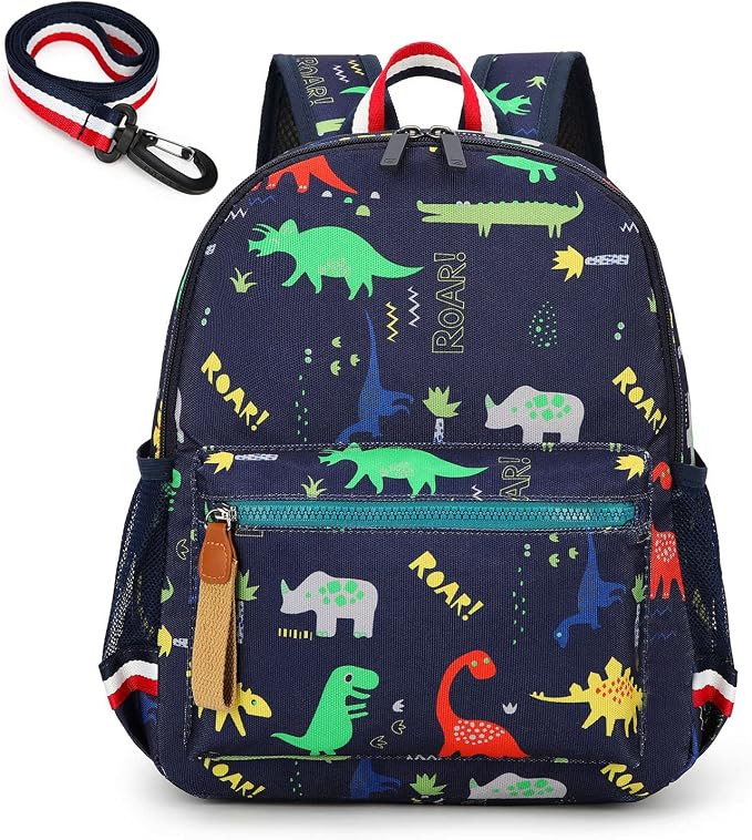 willikiva Cartoon Bus 12 Kindergarten Backpack by willikiva