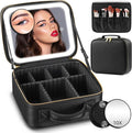 Lighted Travel Makeup Bag by Jadazror