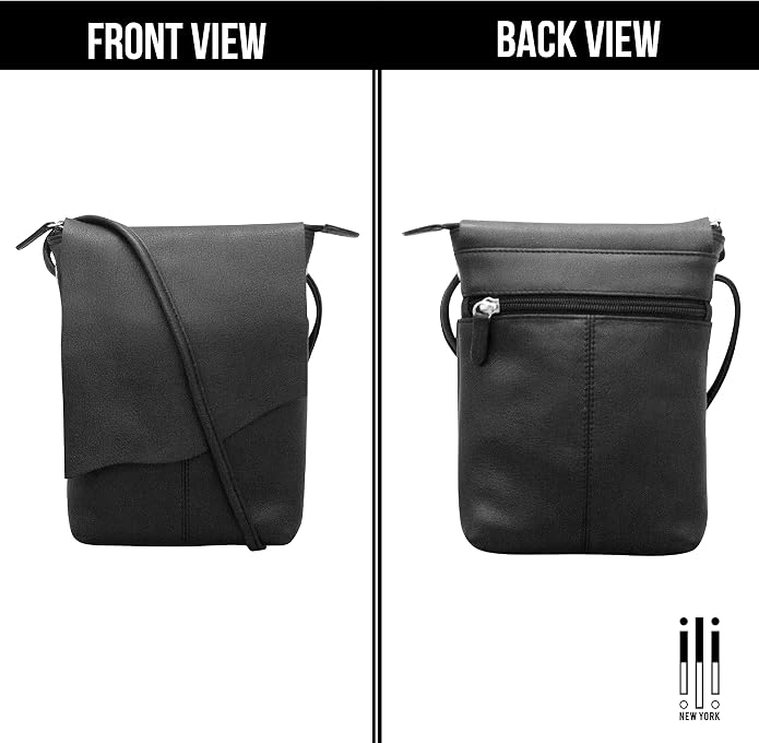 ili New York Leather Mini Sac Crossbody - Image 3