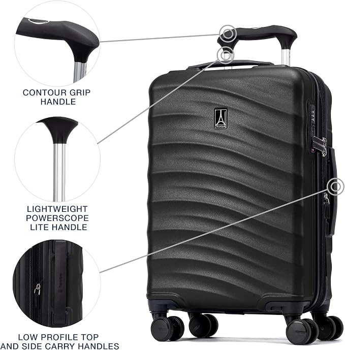 Travelpro Maxlite Air V2 Hardside Expandable Carry on Luggage, 8 Spinner Wheels - Image 2