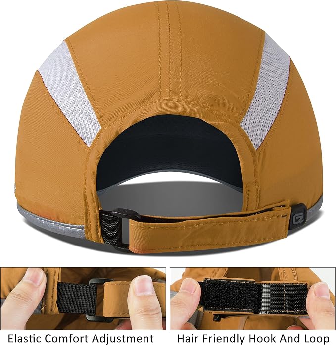 GADIEMKENSD Reflective Folding Outdoor Hat Unstructured Design UPF 50+ Sun - Image 3