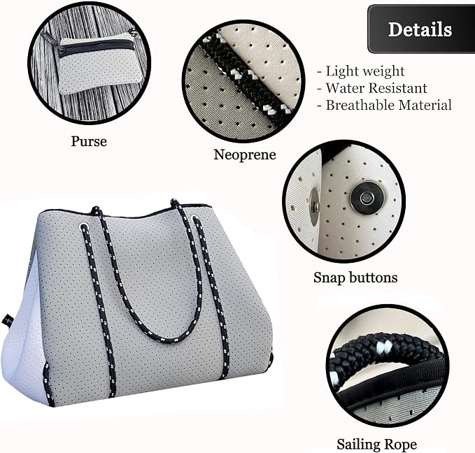 Pole Tribe Neoprene Tote - Image 5