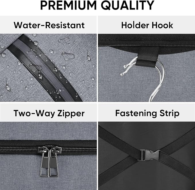 BALEINE Travel Garment Bag, Travel Suit Bag - Image 2