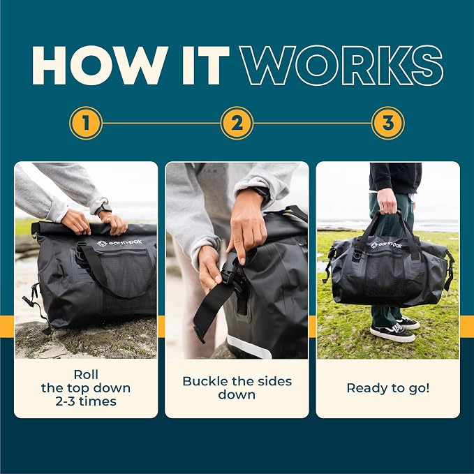 Earth Pak Waterproof Duffel Bag - Image 4
