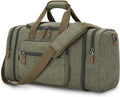 Gonex Canvas Duffle Bag for Travel 50L Duffel Overnight Weekender Bag by Gonex