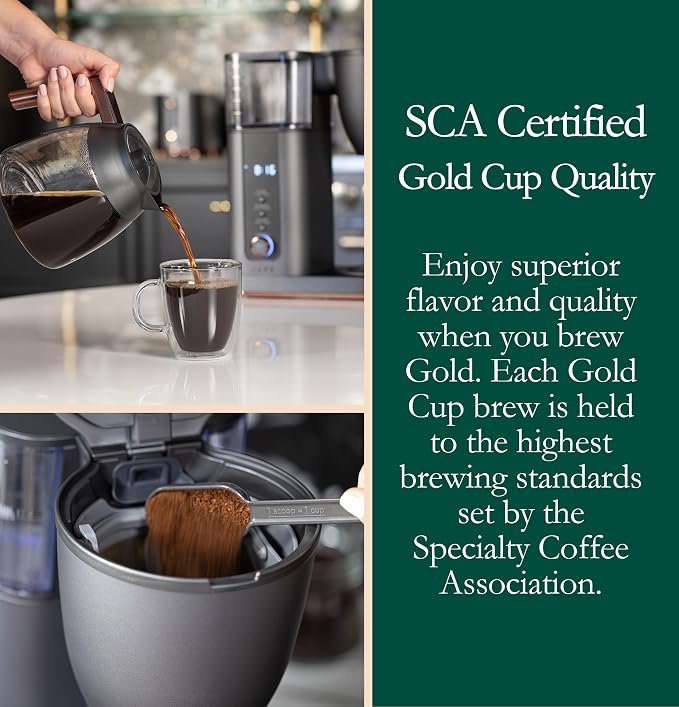 Café Specialty Drip Coffee Maker, 10-Cup Glass Carafe, WiFi Connected Smart - Image 5