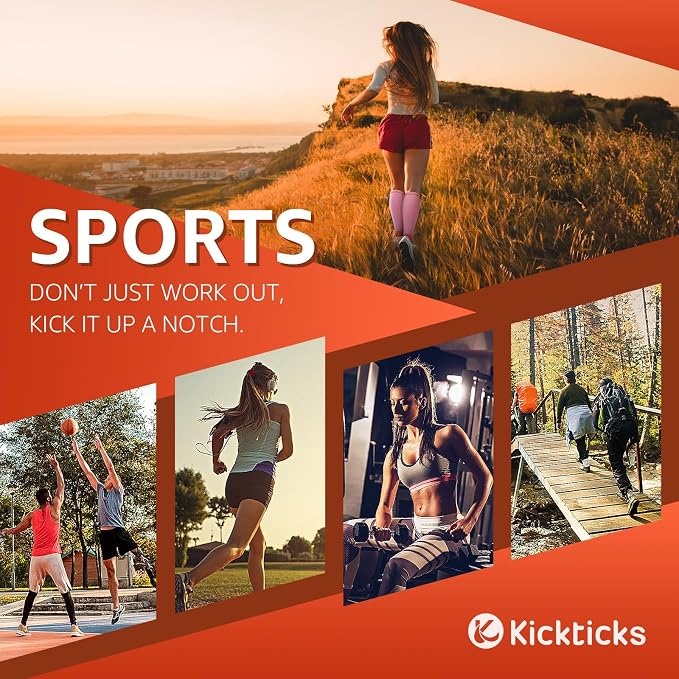 Kickticks 4 Pairs Compression Socks - Image 2