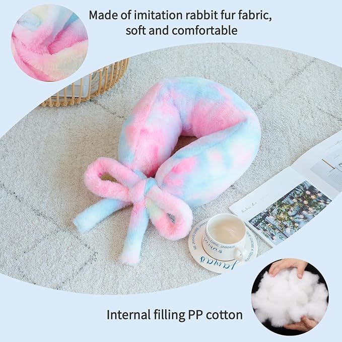 Travel Pillow Multifunctional Airplane Travel Neck Pillow Provides Neck and - Image 2