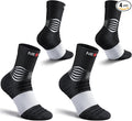 NEENCA Medical Compression Socks—2 Pairs, Ankle Socks by NEENCA