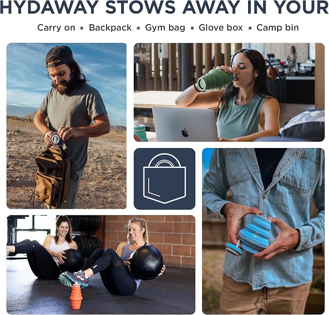 HYDAWAY 25oz Collapsible Water Bottle - Image 5
