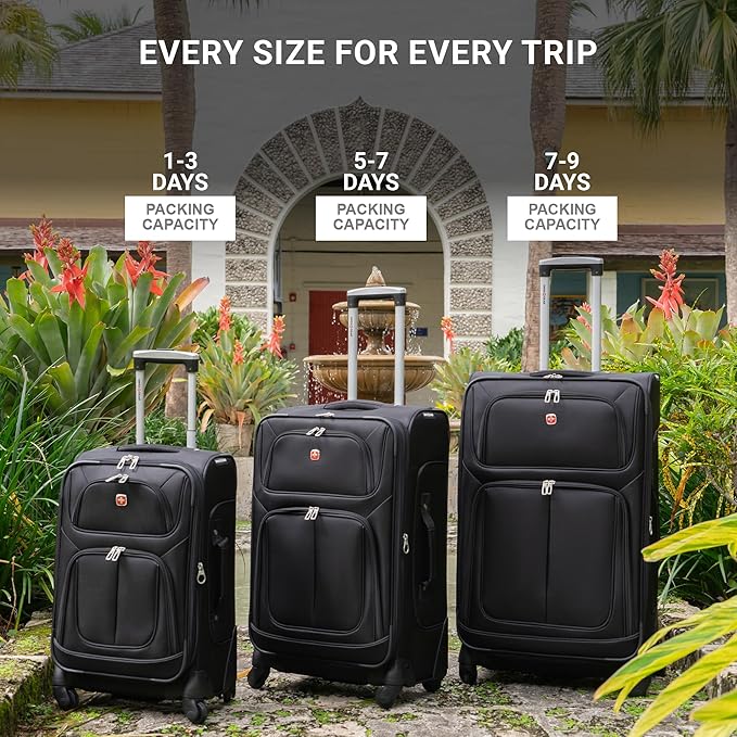 SwissGear Sion Softside Expandable Luggage, 2-Piece Set - Image 8